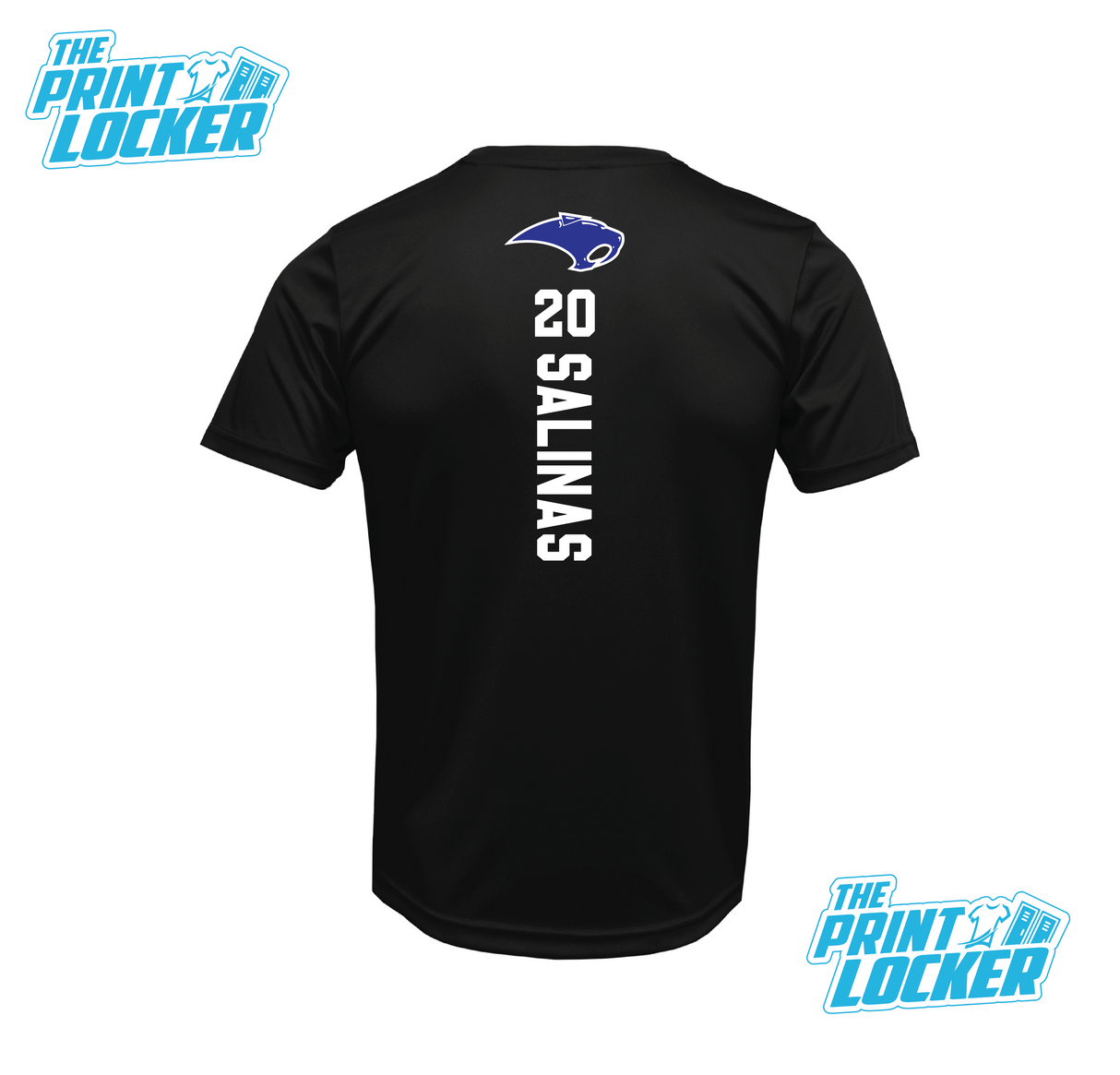 Sabercats Football Design Drifit Short Sleeve