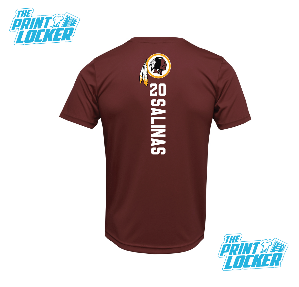Redskins Stack Design Drifit Short Sleeve