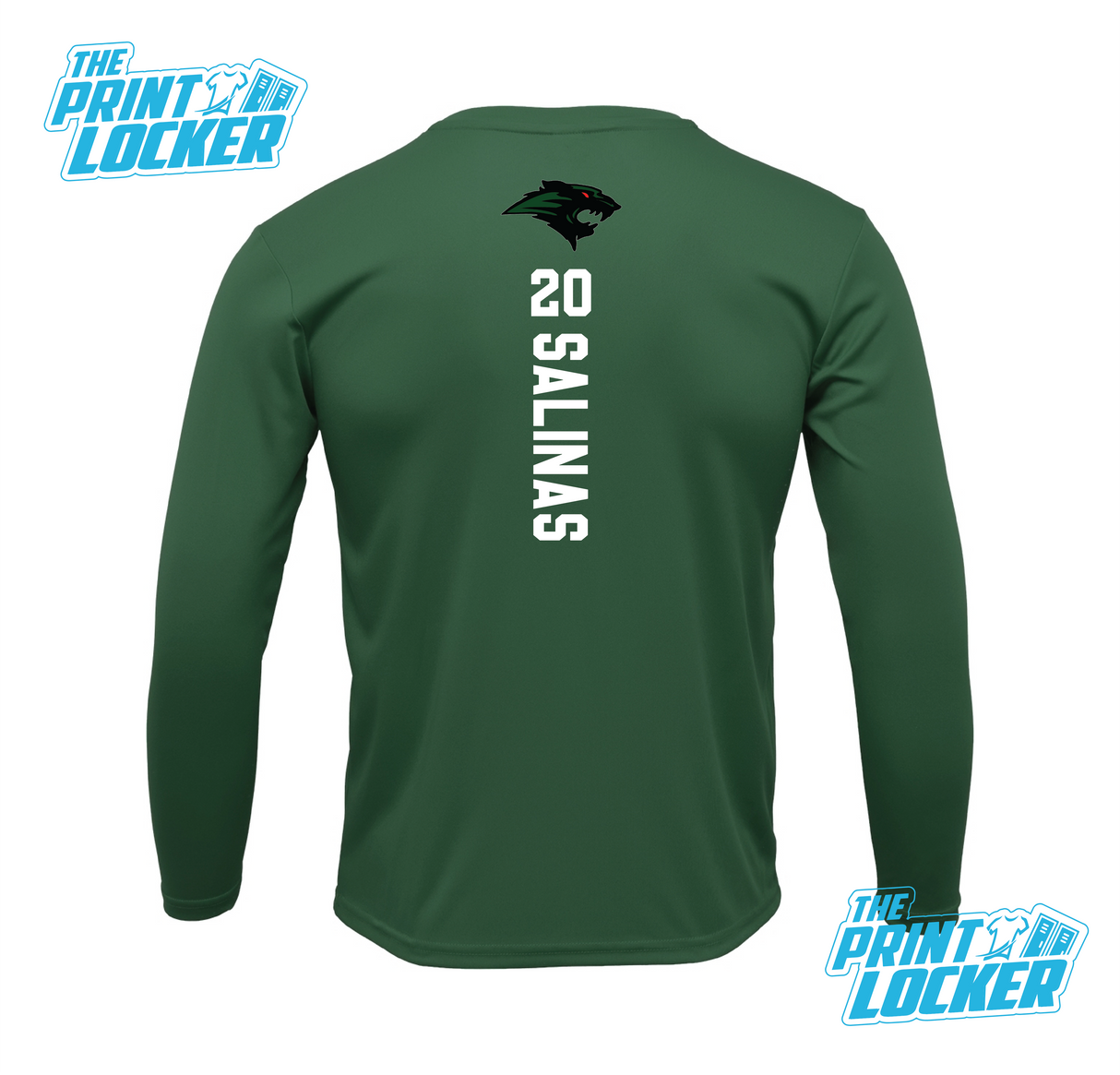 Wolverines Football Design Drifit Long Sleeve