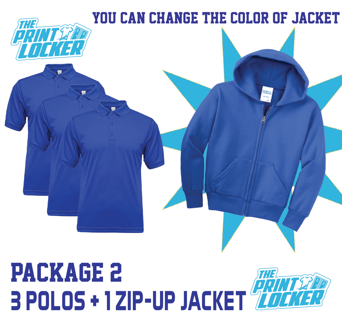 PSJA Uniform PACKAGE 2 (Place Campus in Order Note)