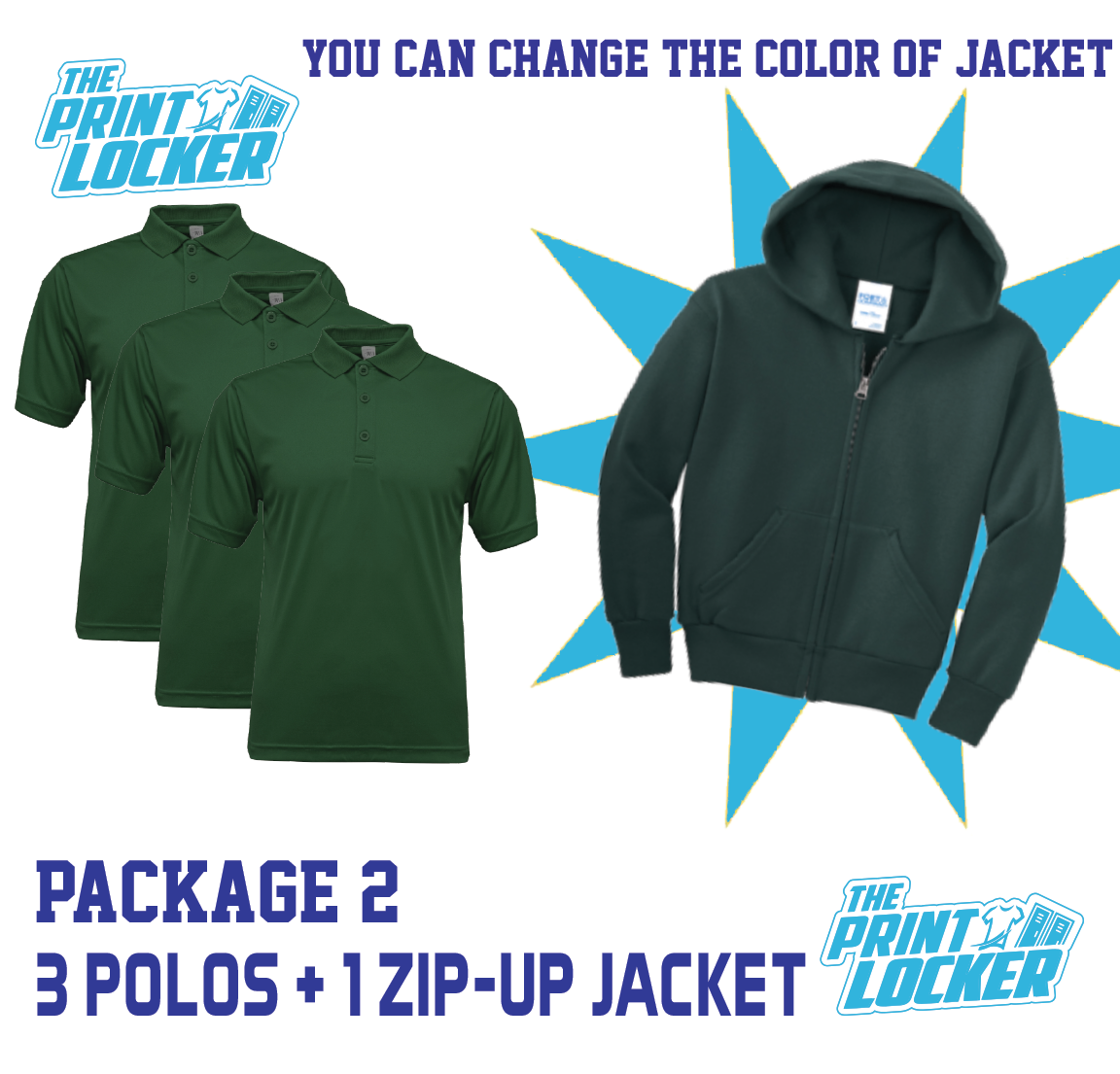 PSJA Uniform PACKAGE 2 (Place Campus in Order Note)