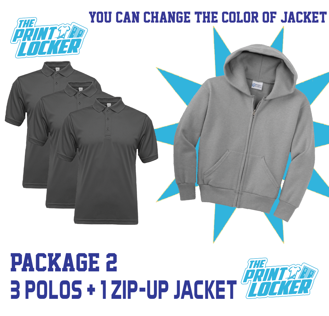 PSJA Uniform PACKAGE 2 (Place Campus in Order Note)