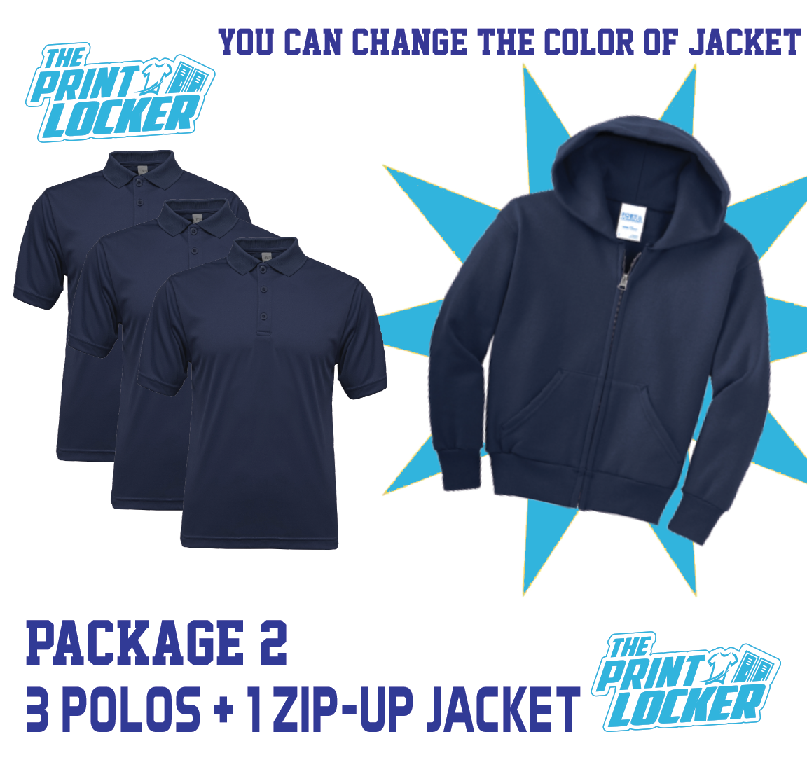 PSJA Uniform PACKAGE 2 (Place Campus in Order Note)