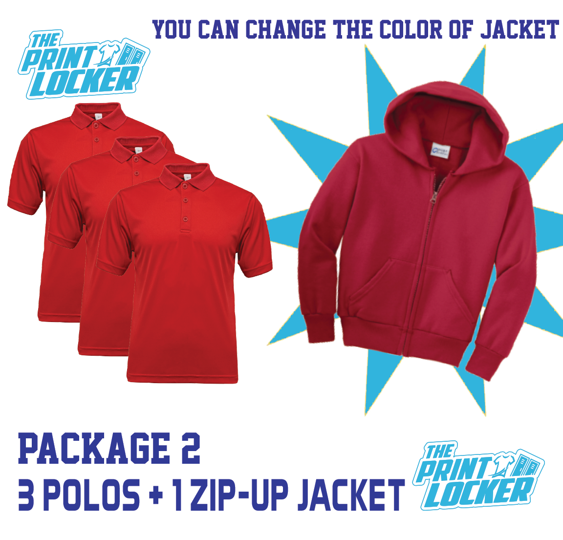 PSJA Uniform PACKAGE 2 (Place Campus in Order Note)