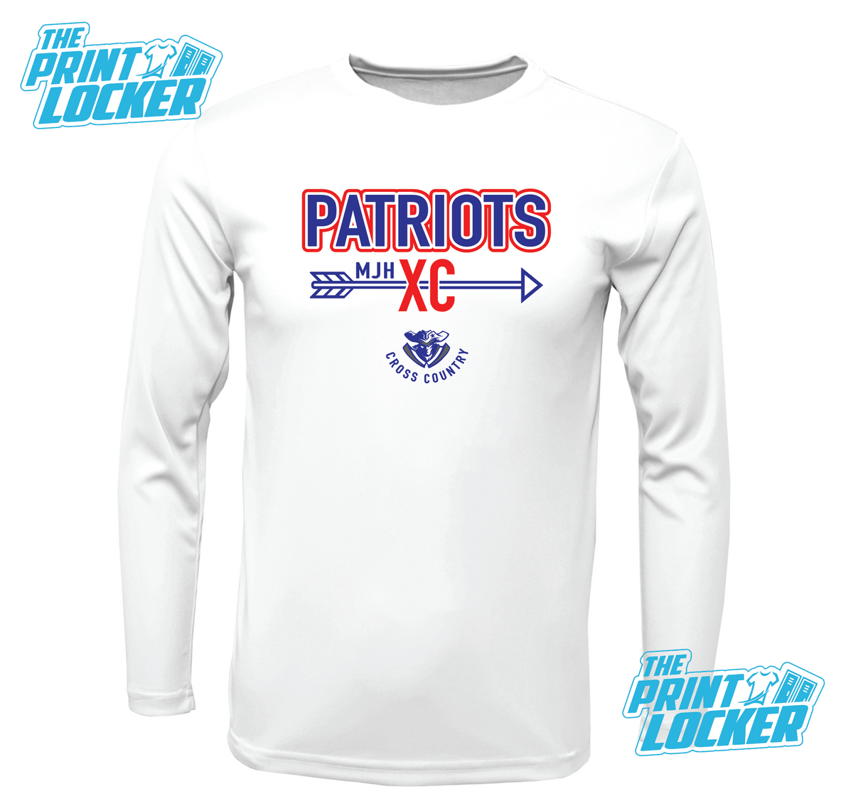 2024 Mission Jr High Patriots Cross Country Drifit Long Sleeve