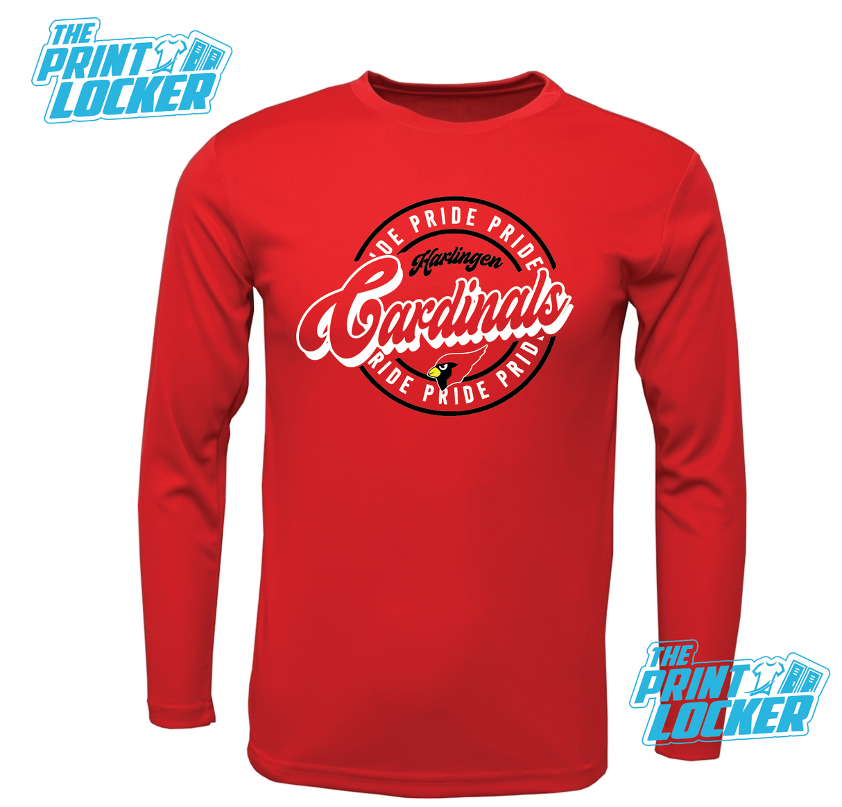 Harlingen Cardinals Circle Pride Long sleeve
