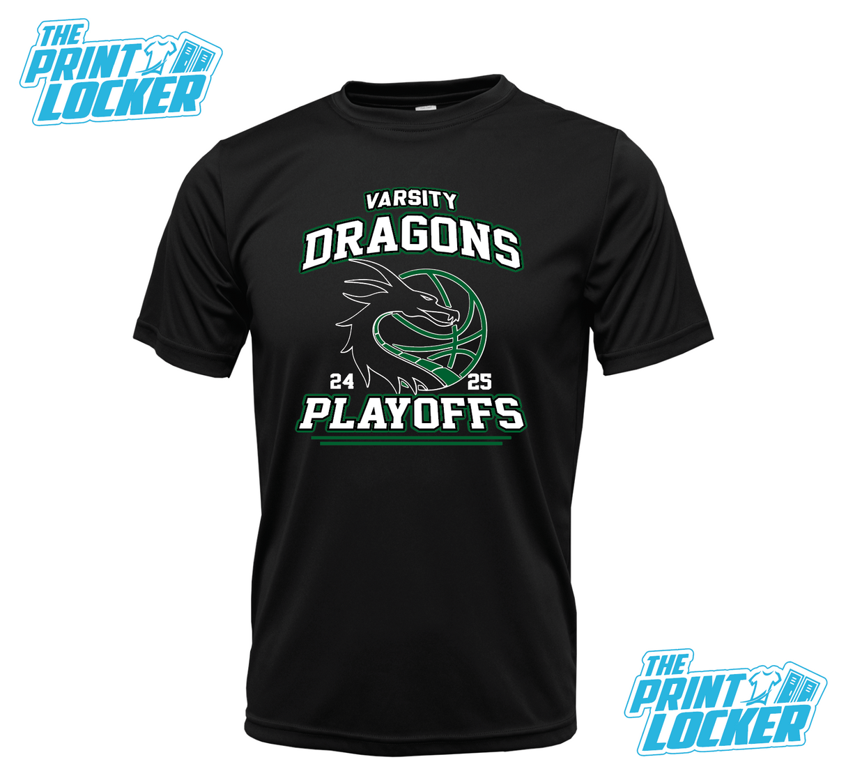 Dragons Basketball Playoff Short sleeve