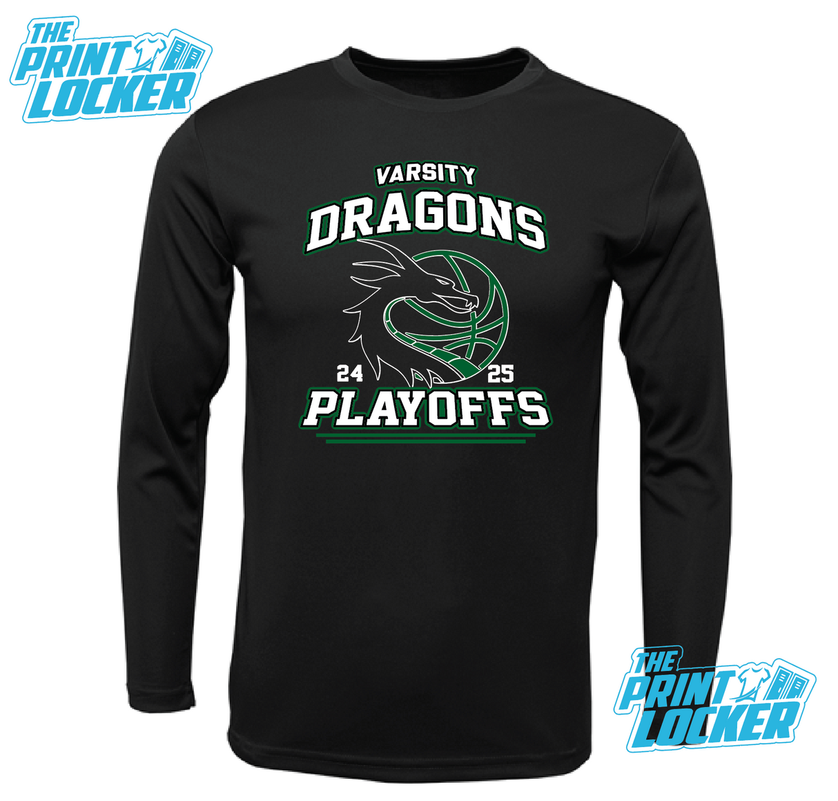 Dragons Basketball Playoff Long sleeve