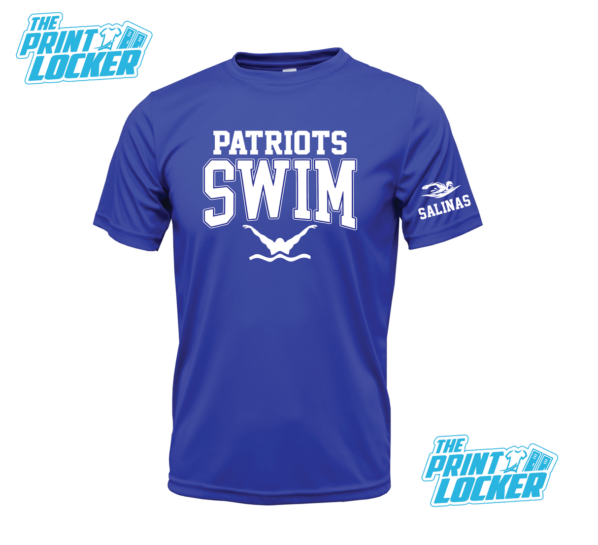 Mission Jr High Patriots Swim Drifit Short Sleeve