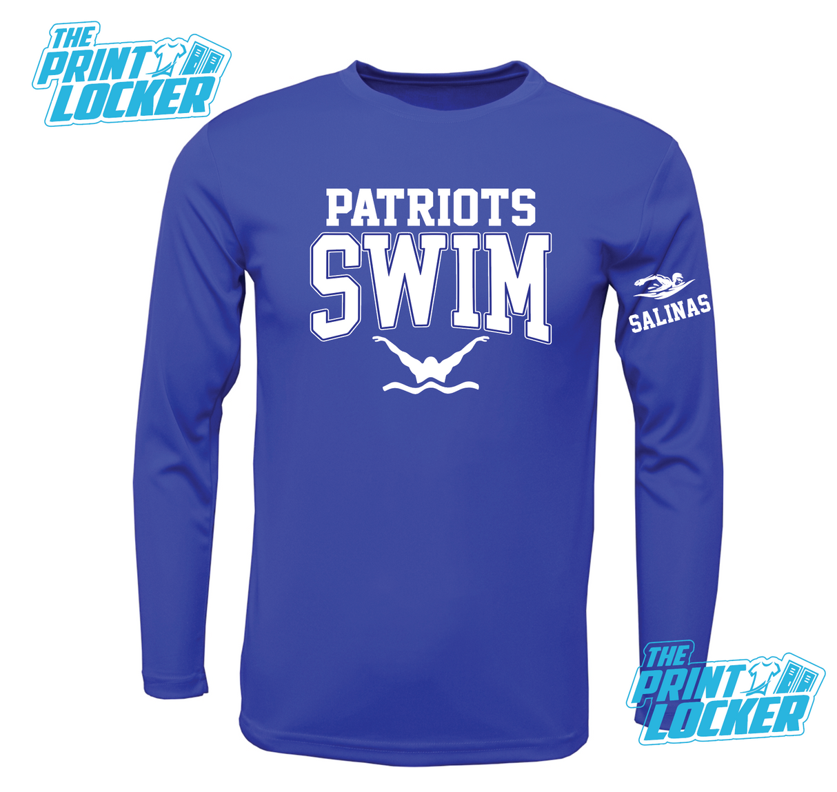 Mission Jr High Patriots Swim Drifit Long Sleeve