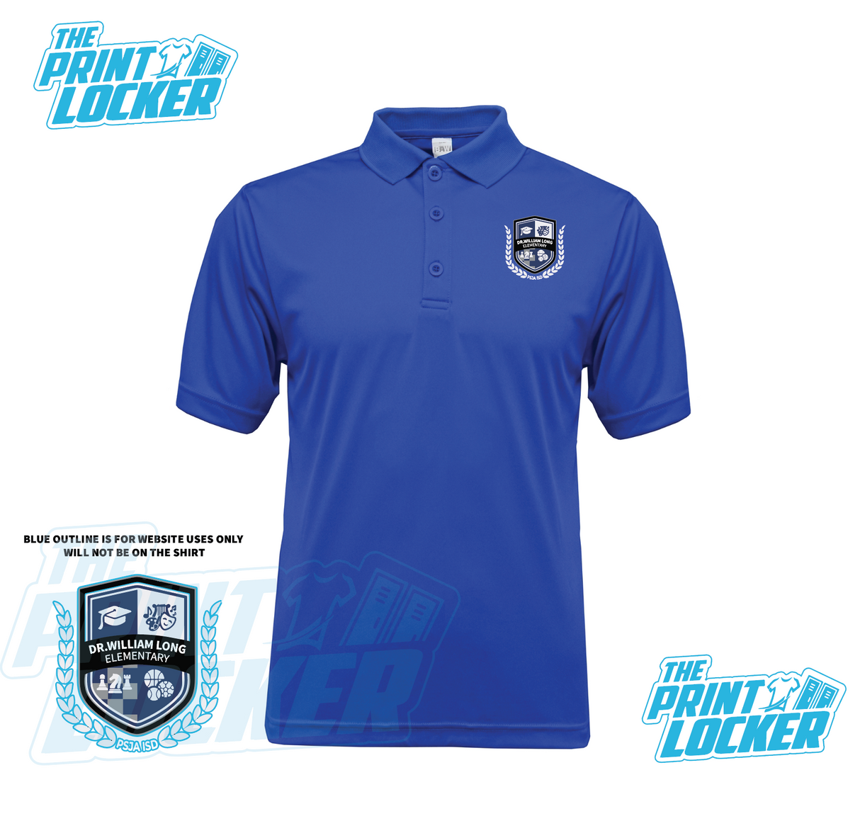 Dr. William Long Elementary Drifit Polo