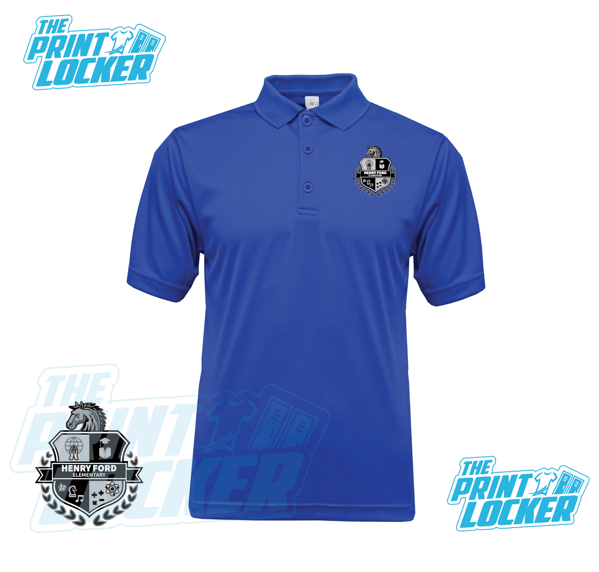 Henry Ford Elementary Drifit Polo