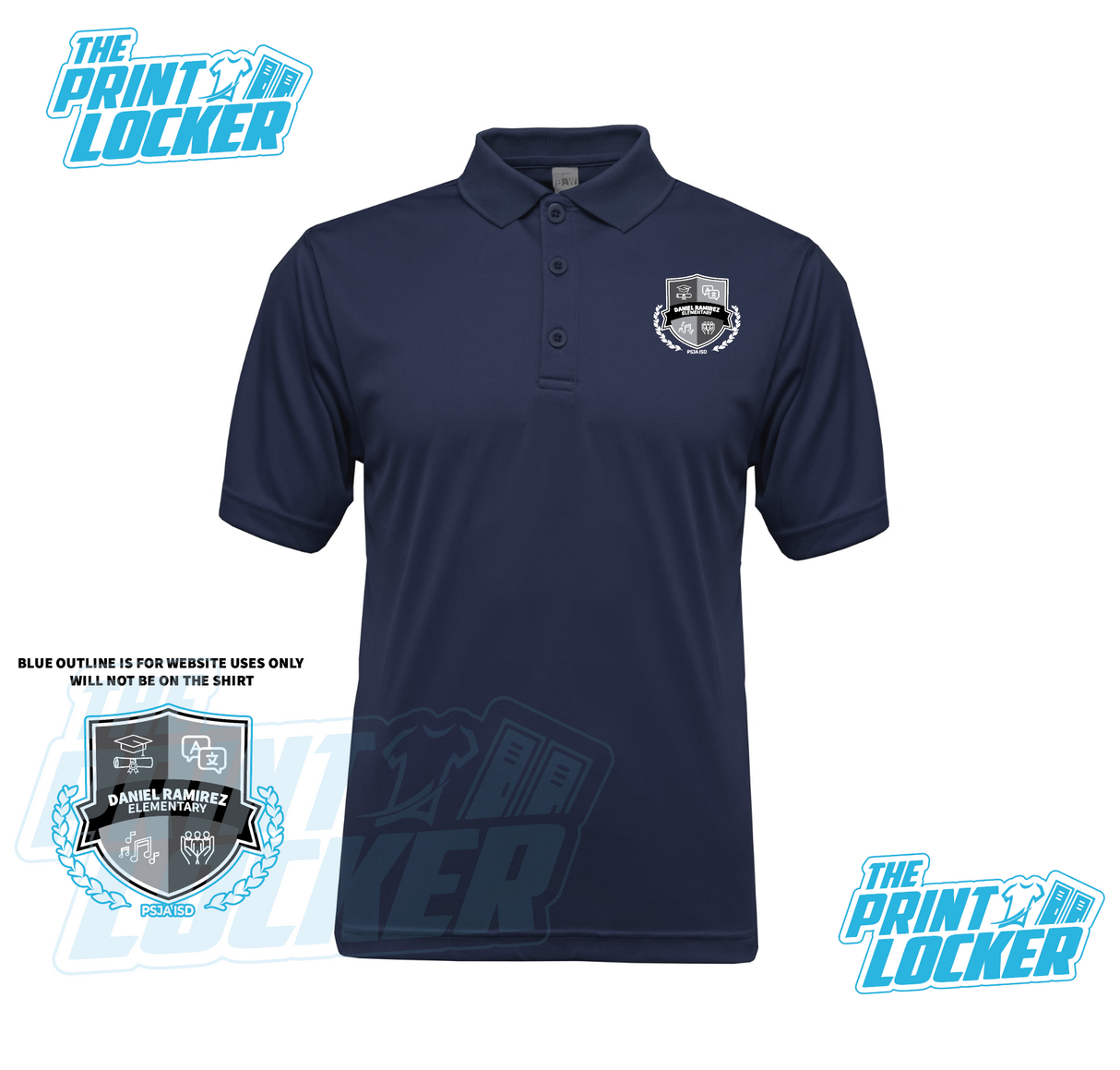 Daniel Ramirez Elementary Drifit Polo