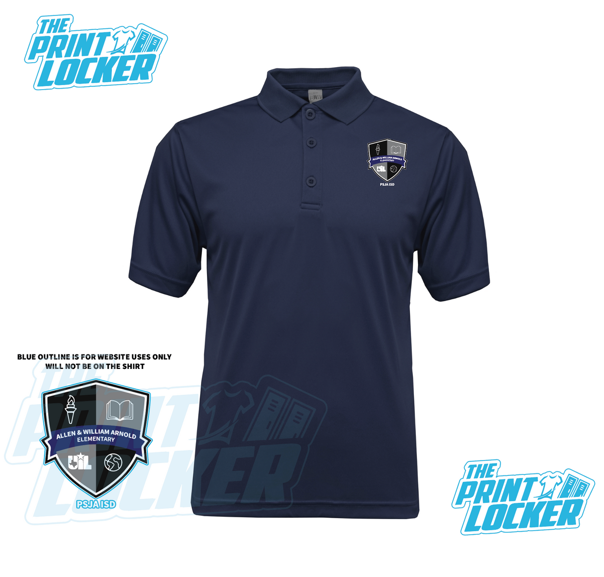 Allen & William Arnold Elementary Drifit Polo