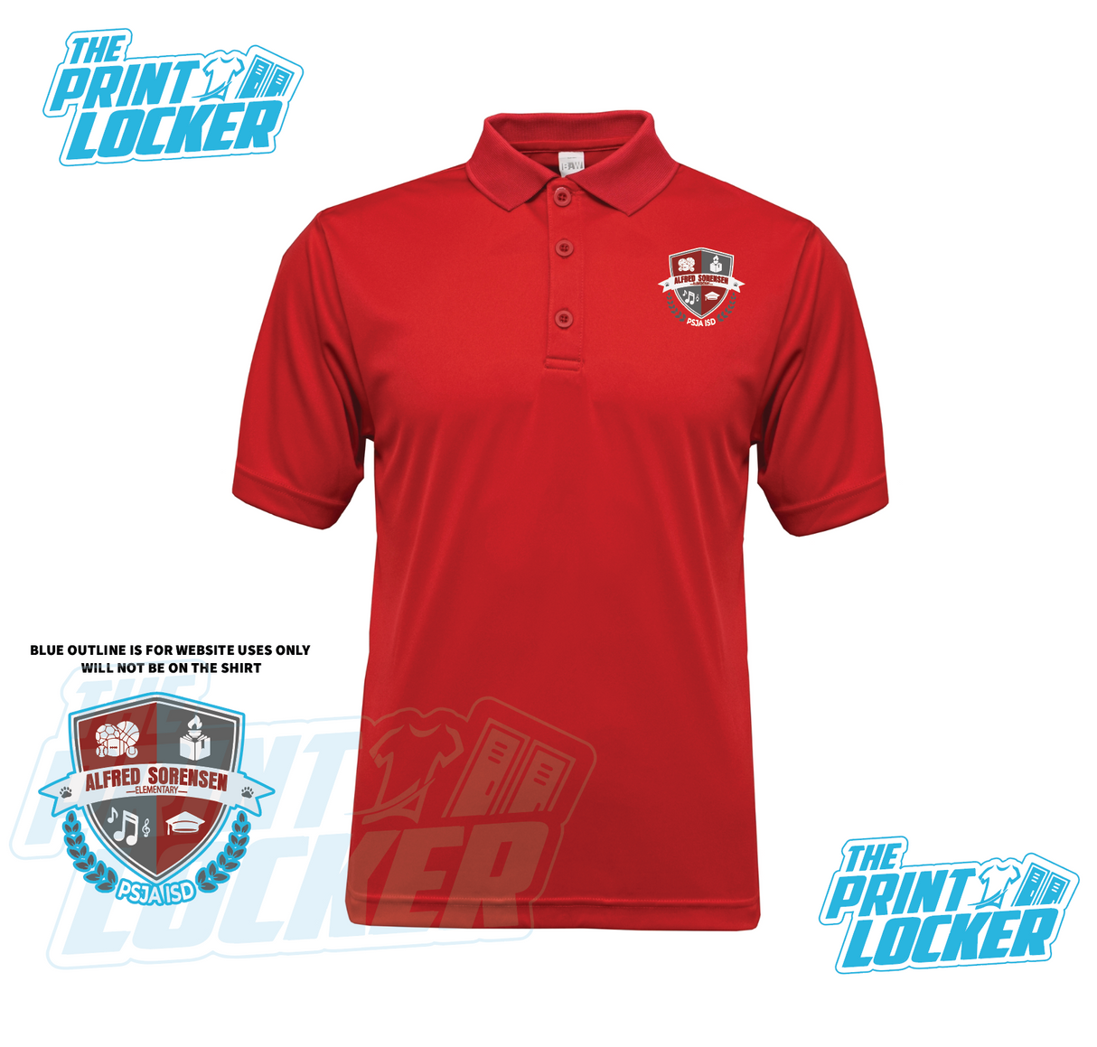 Alfred Sorensen Elementary Drifit Polo