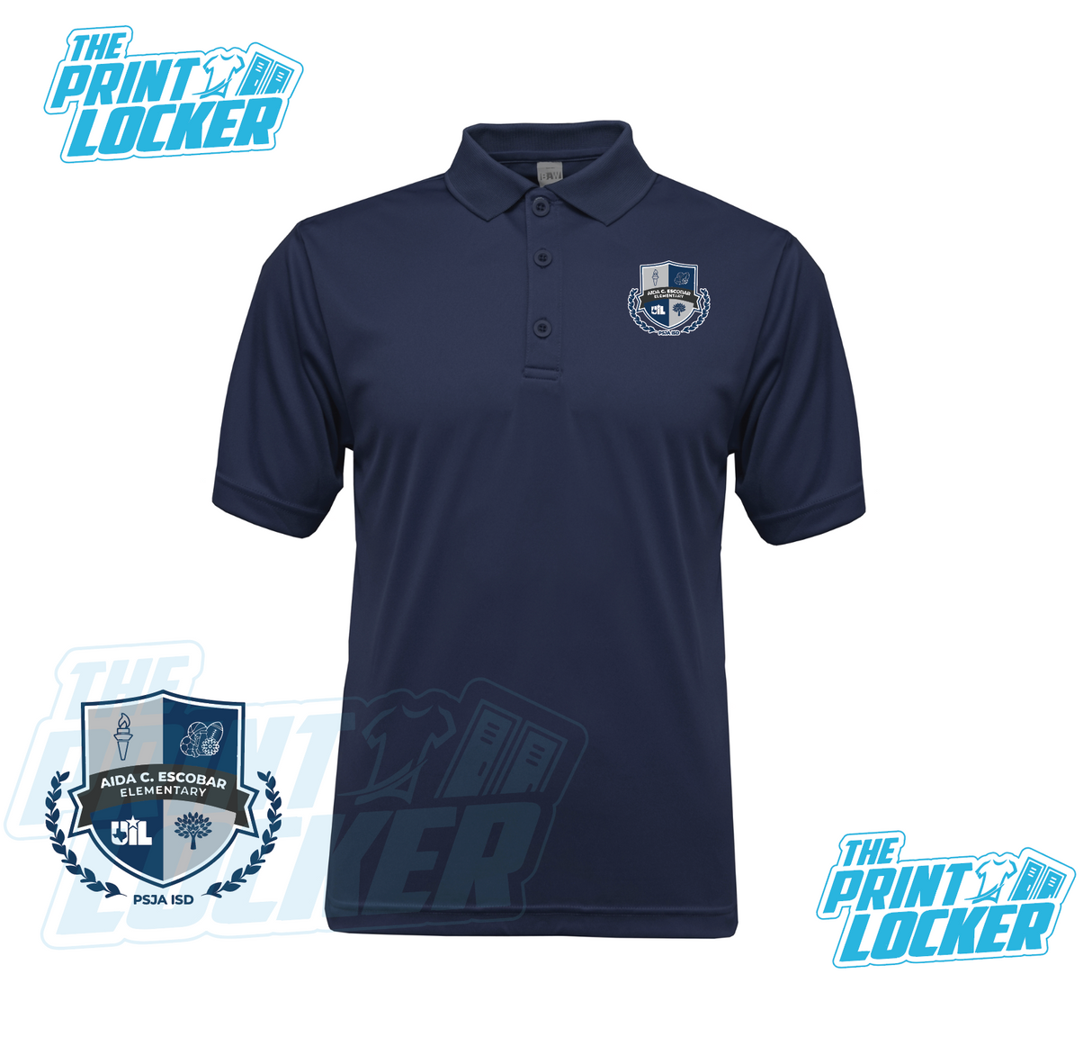 Aida C. Escobar Elementary Drifit Polo