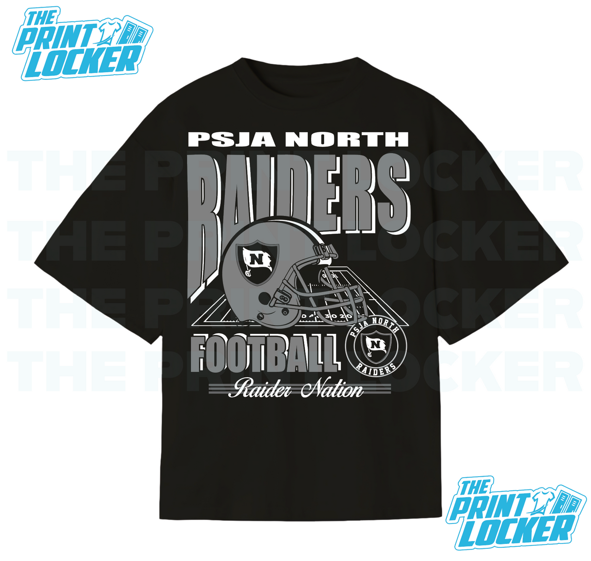 Raiders Football Graphic Classic Tee
