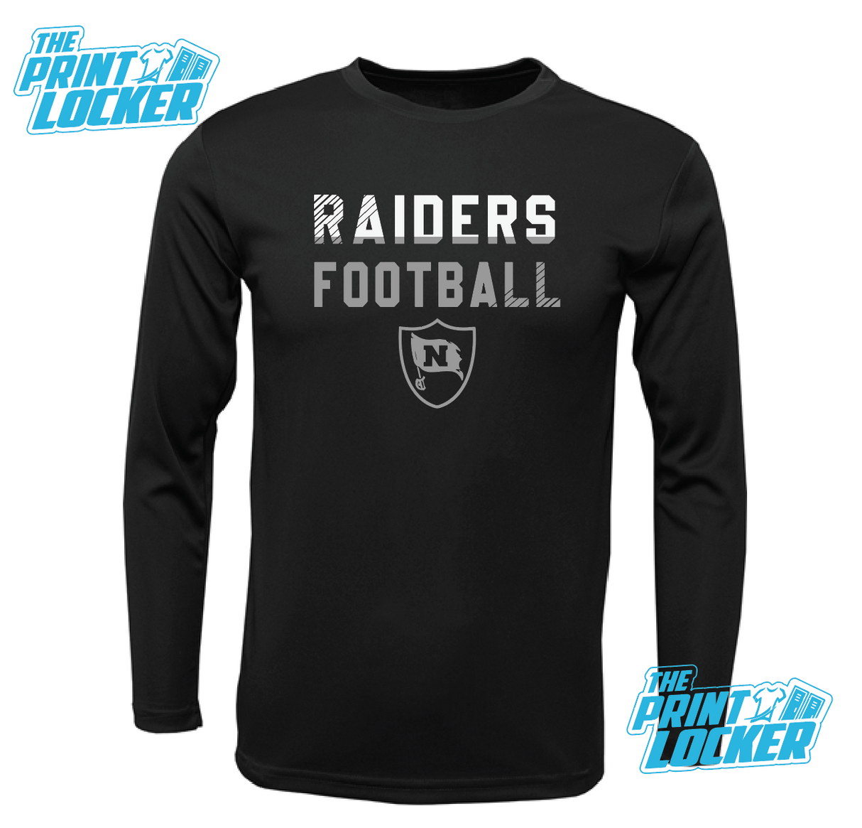 Raiders Fade Out Drifit Long Sleeve