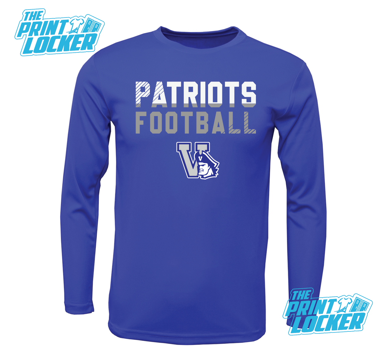 Patriots Fade Out Drifit Long Sleeve