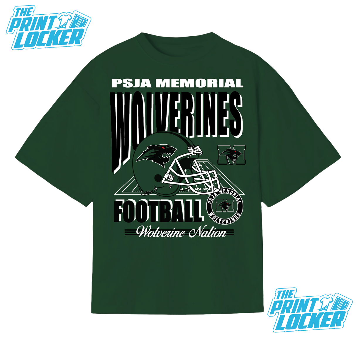 Wolverines Football Graphic Classic Tee