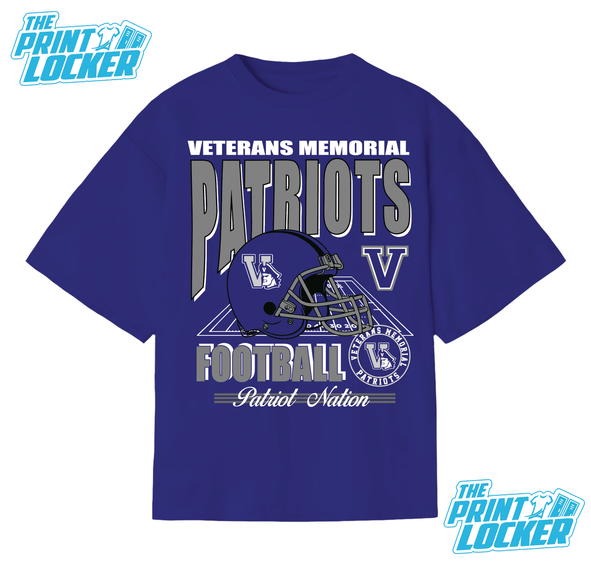 Patriots Football Graphic Classic Tee