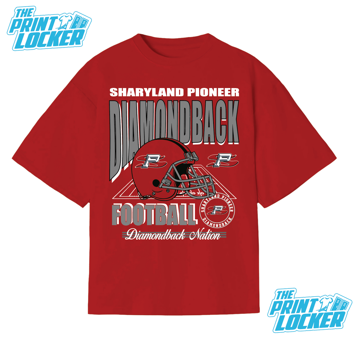 Diamondback Football Graphic Classic Tee