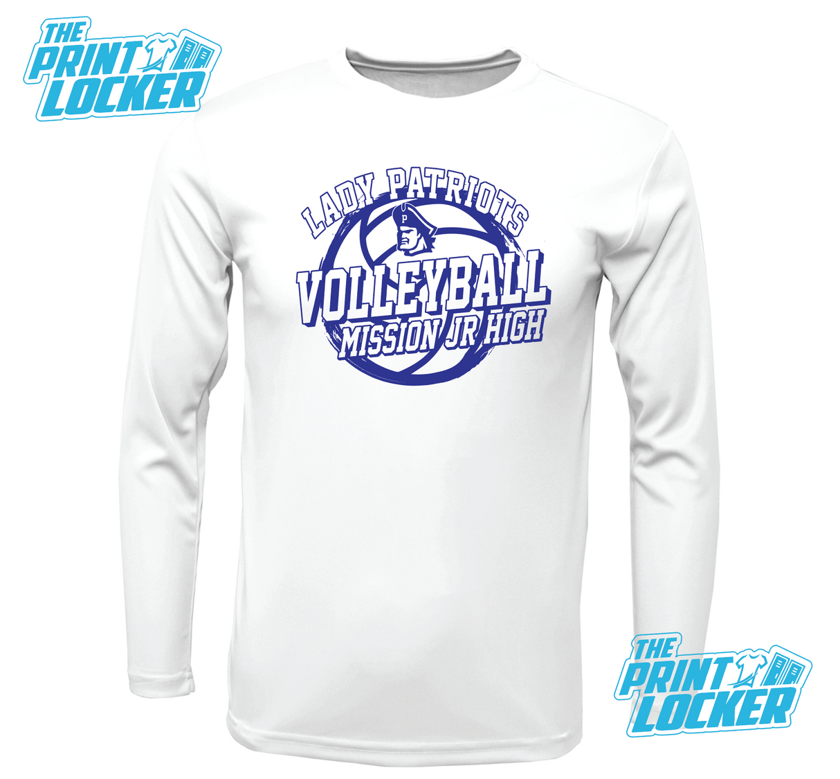 Mission Jr High Lady Patriots 2025 Volleyball Drifit Long Sleeve