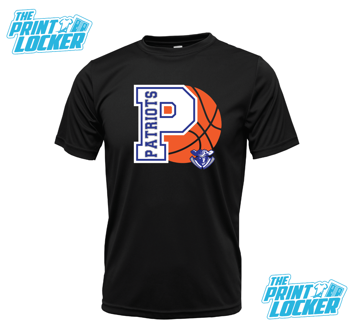 2025 Mission Jr High Patriots Basketball Drifit Short Sleeve