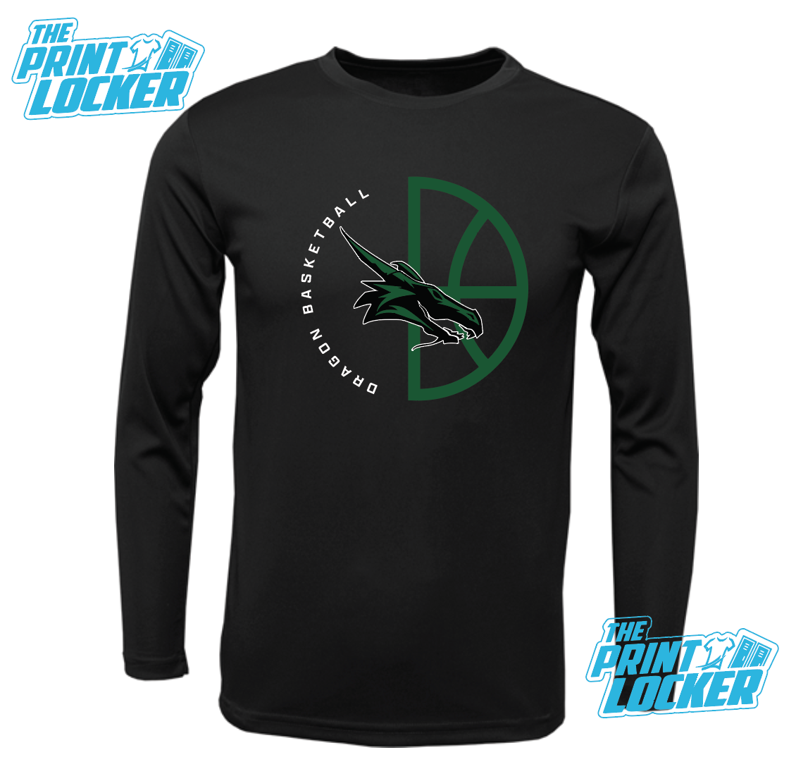 2025 Dragons Basketball Drifit Long Sleeve