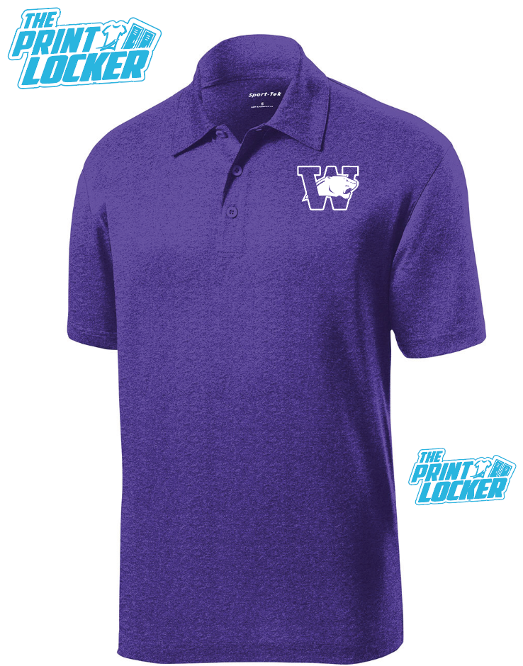 Heathered Polo