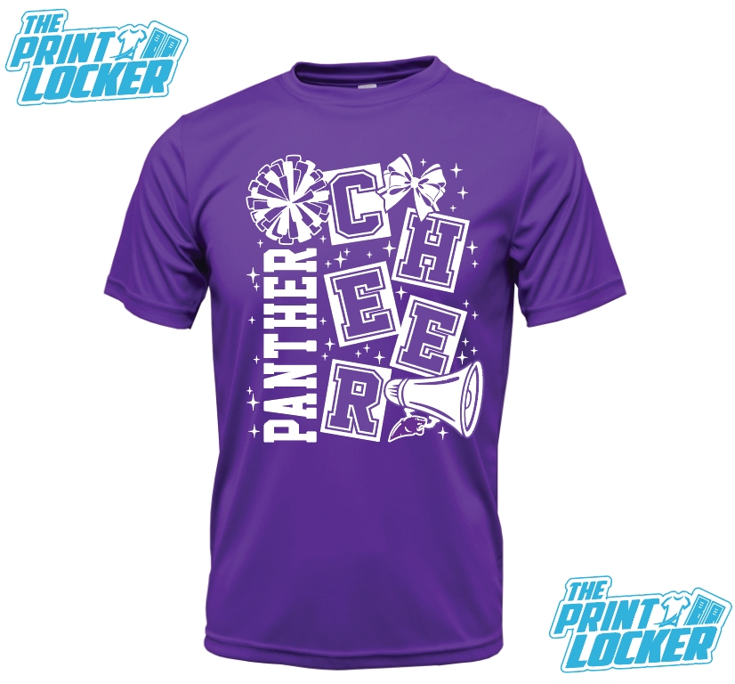 Megaphone Cheer Fan Tee