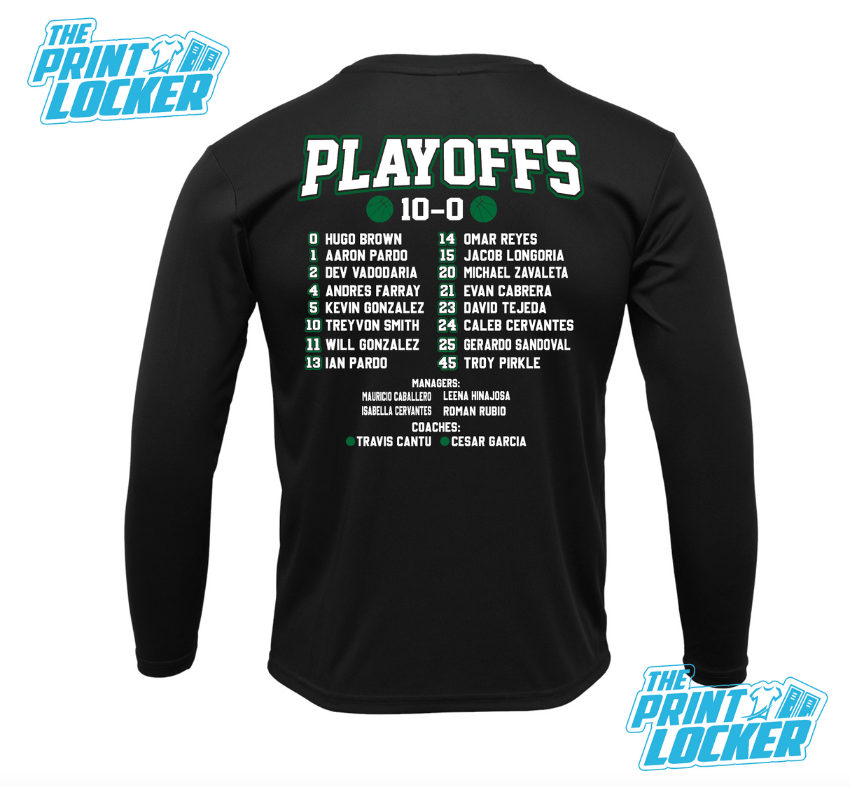 Dragons Basketball Playoff Long sleeve