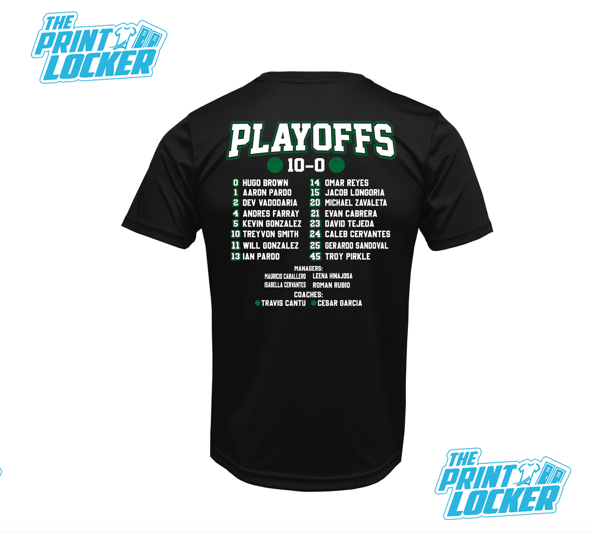 Dragons Basketball Playoff Short sleeve