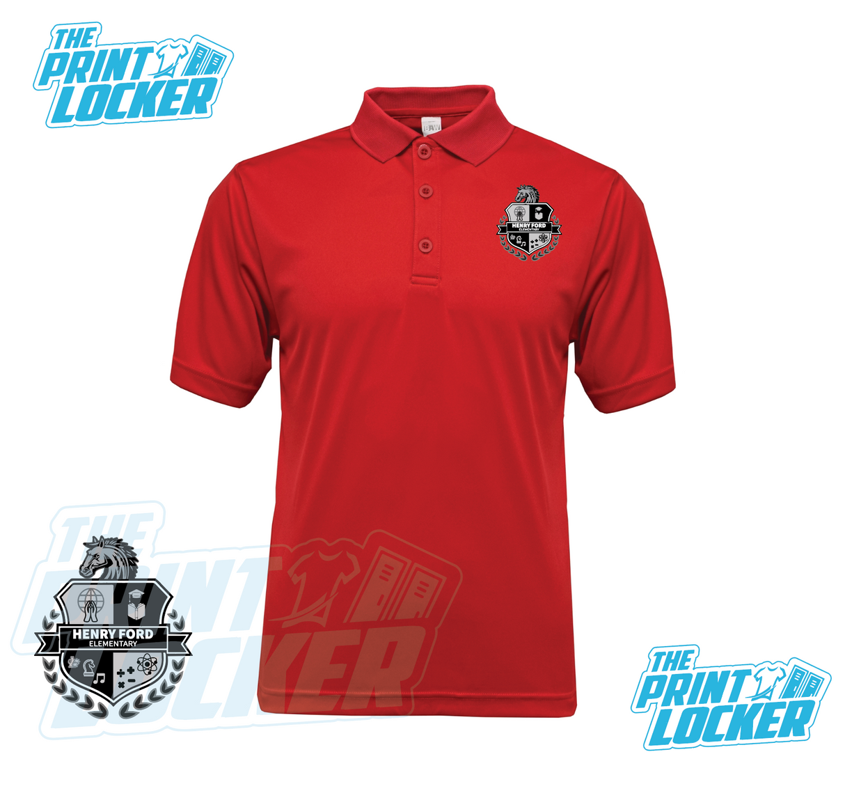 Henry Ford Elementary Drifit Polo