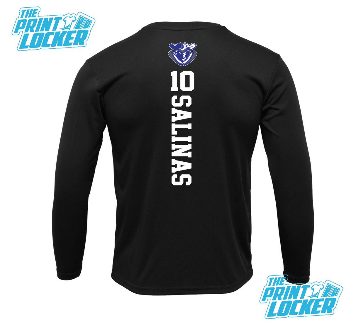 2025 Mission Jr High Patriots Basketball Drifit Long Sleeve