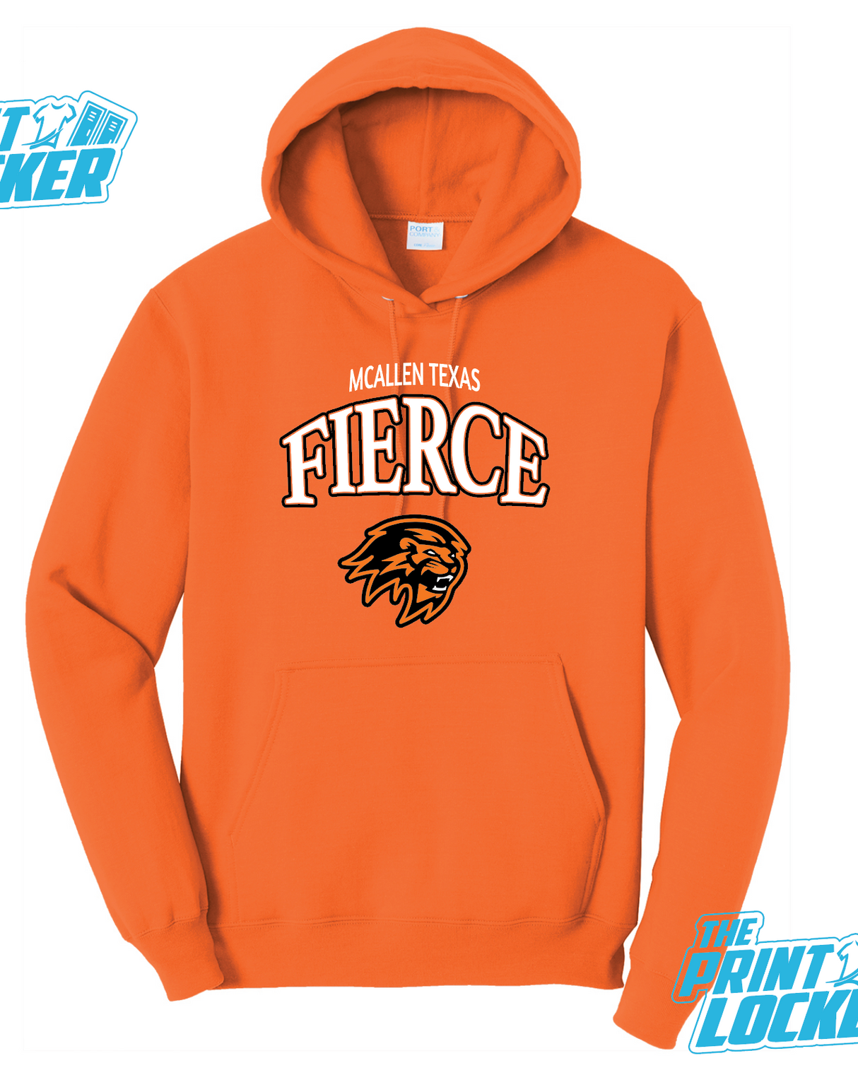 McAllen Fierce Black Hoodie