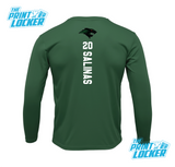 Wolverines Basketball Design Drifit Long Sleeve