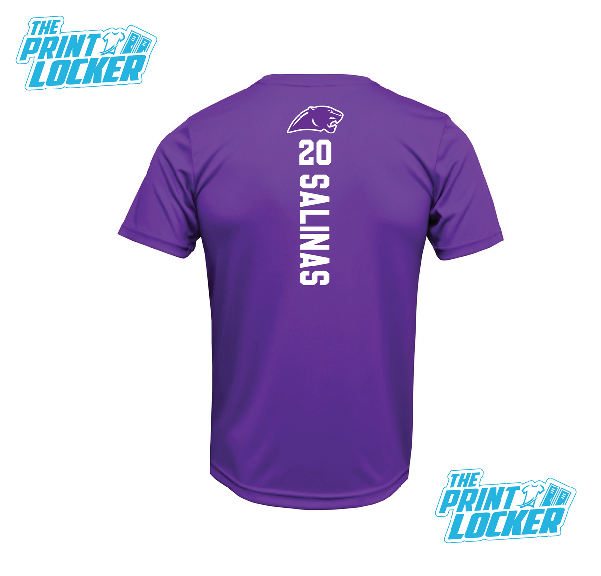 Panthers Slash Design Drifit Short Sleeve