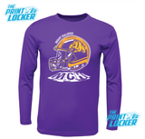 Bulldogs Football Helmet Drifit Long Sleeve