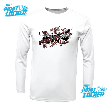 Chiefs Football Design Drifit Long Sleeve