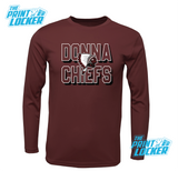 Chiefs Halftone Design Drifit Long Sleeve