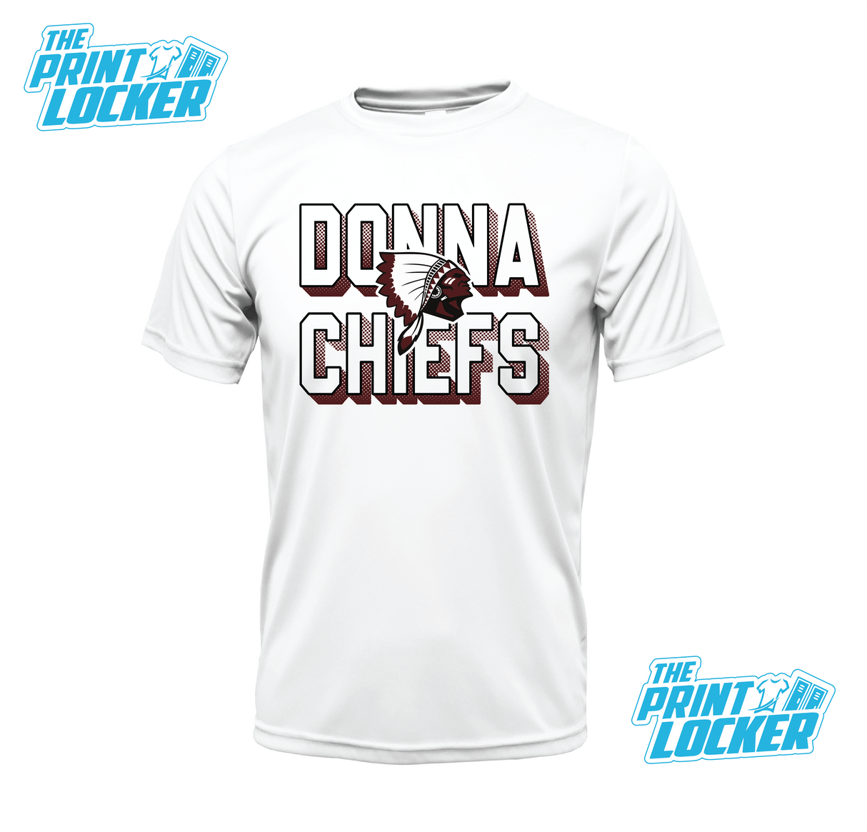 Chiefs Halftone Design Drifit Short Sleeve