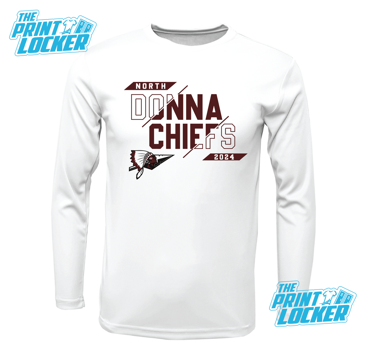 Chiefs Slash Design Drifit Long Sleeve