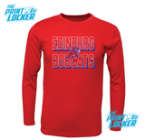 Bobcats Halftone Design Drifit Long Sleeve