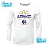 Cougars Basketball Design Drifit Long Sleeve