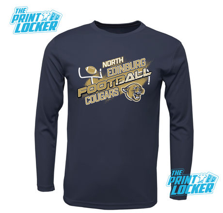 Cougars Football Design Drifit Long Sleeve