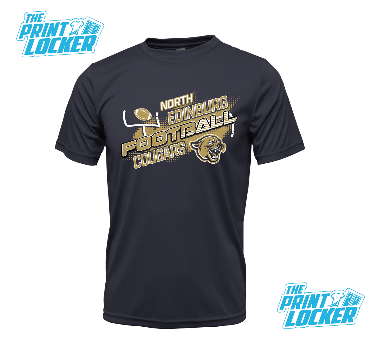 Cougars Football Design Drifit Short Sleeve