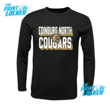 Cougars Halftone Design Drifit Long Sleeve