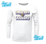 Cougars Halftone Design Drifit Long Sleeve