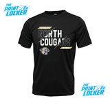 Cougars Slash Design Drifit Short Sleeve